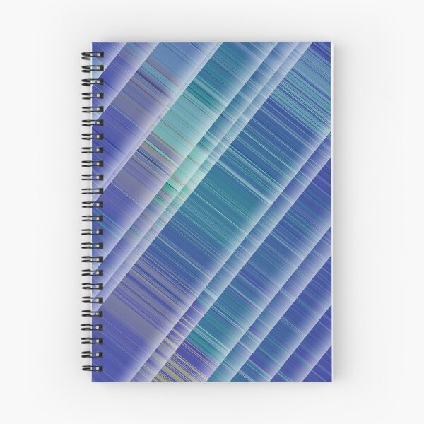 Item preview, Blue Cyan Diagonal Striped Abstract Background designed and sold by ScreenPin.