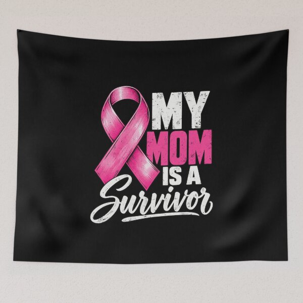 Item preview, My Mom Is a Breast Cancer Survivor designed and sold by anapldv.