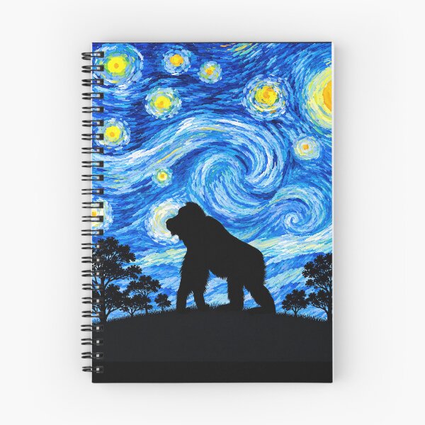 Item preview, Funny Orangutan Starry Night Painting Moon Star Zoo Boys Girls designed and sold by FurryHavenPH.
