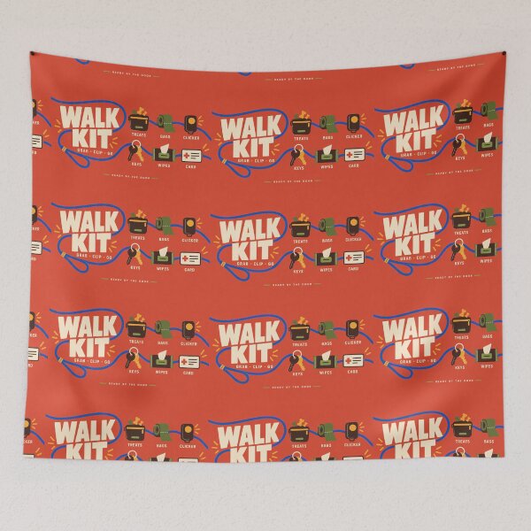 Item preview, Walk Kit – Dog Walking Essentials Organizer designed and sold by astersgraphics.