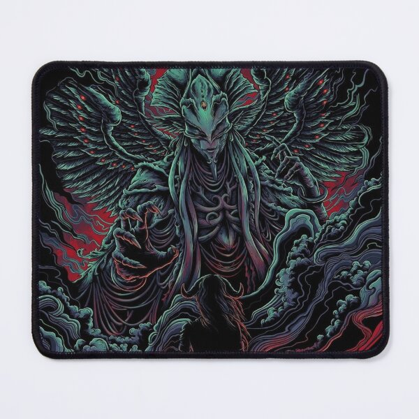 Item preview, Cosmic Winged Deity Dark Fantasy Theme designed and sold by Adronia.
