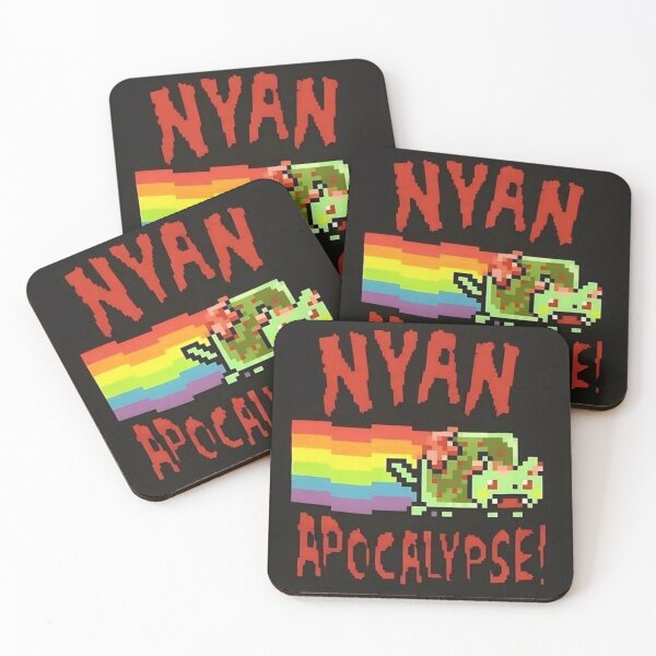 Item preview, zombie nyan cat designed and sold by MangoParfait.