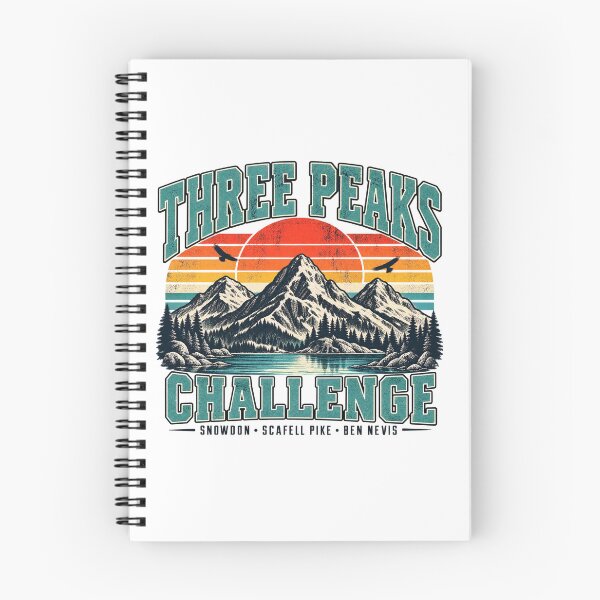 Item preview, 3 Peaks Challenge - Retro designed and sold by keltee.