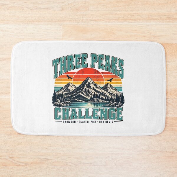 Item preview, 3 Peaks Challenge - Retro designed and sold by keltee.