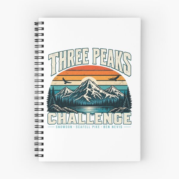 Item preview, 3 Peaks Challenge - Retro designed and sold by keltee.