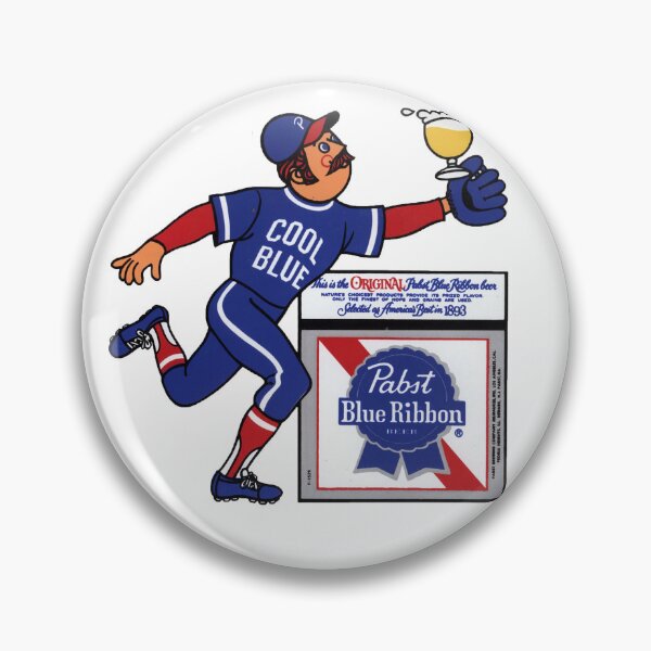 Artikelvorschau, Pabst Cool Blue Baseballspieler entworfen und verkauft von BobbyBoy63.