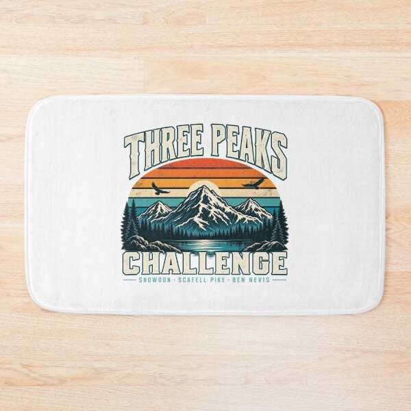 Item preview, 3 Peaks Challenge - Retro designed and sold by keltee.