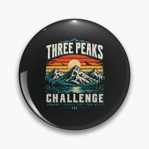Item preview, 3 Peaks Challenge - Retro designed and sold by keltee.