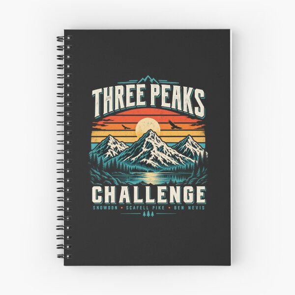 Item preview, 3 Peaks Challenge - Retro designed and sold by keltee.