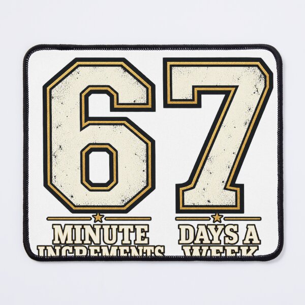 Item preview, 6 Minute Increments 7 Days A Week Six Seven Meme designed and sold by keltee.