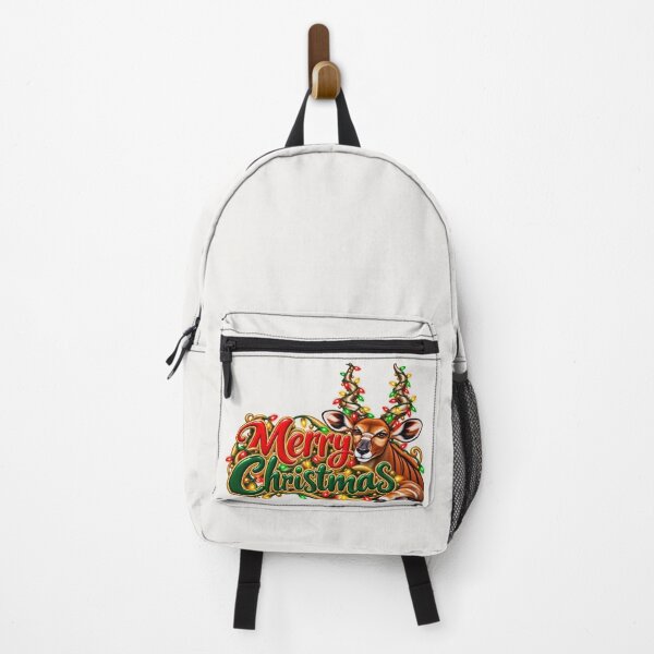 Item preview, Greater Kudu Holiday Christmas Artwork designed and sold by annenambiro.