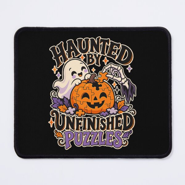Item preview, Haunted By Unfinished Puzzles designed and sold by Good Mood Foundry.