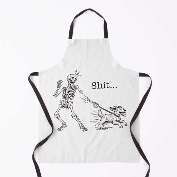 Item preview, Well Shit Skeleton Balloon Dog Disaster designed and sold by Byhergawaa.