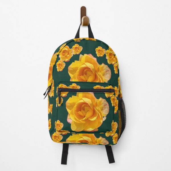 Item preview, Golden Yellow Rose Collage - Symmetrical Floral Pattern designed and sold by BalkanBloomArt.