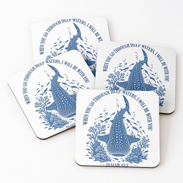 Item preview, Isaiah 43:2 Whale Shark Faith designed and sold by anapldv.