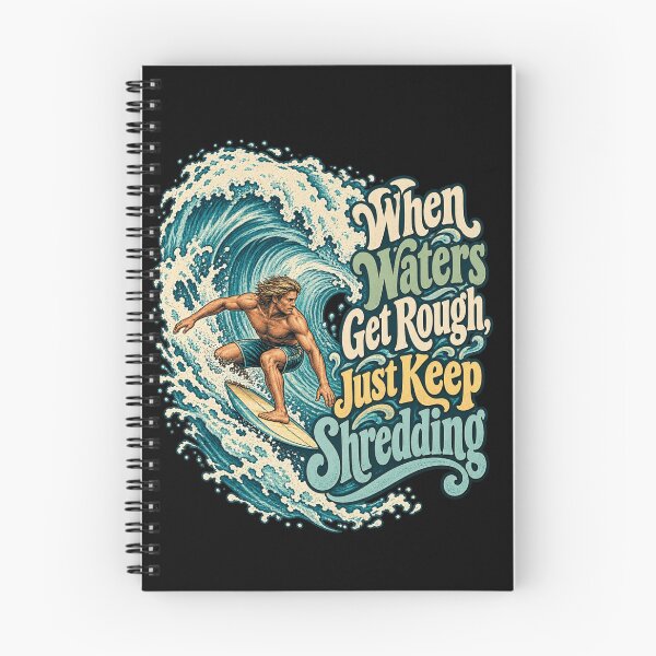 Item preview, Surfing Encouragement When Waters Get Rough designed and sold by anapldv.