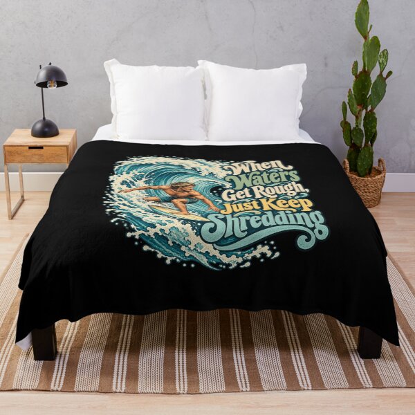 Item preview, Surfing Encouragement When Waters Get Rough designed and sold by anapldv.