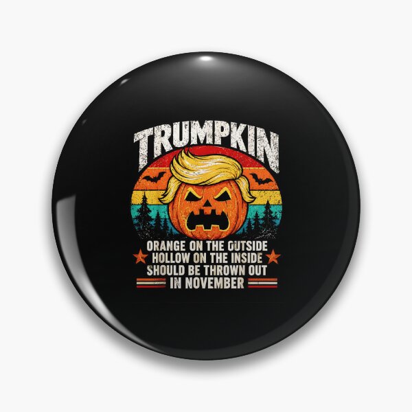 Item preview, Trumpkin Orange on the Outside Hollow Inside Funny Political Halloween  designed and sold by Byhergawaa.