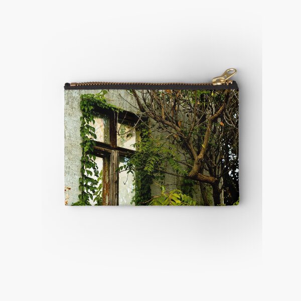 Item preview, Overgrown Window on Abandoned Wall designed and sold by Rabee Khalil Photography.