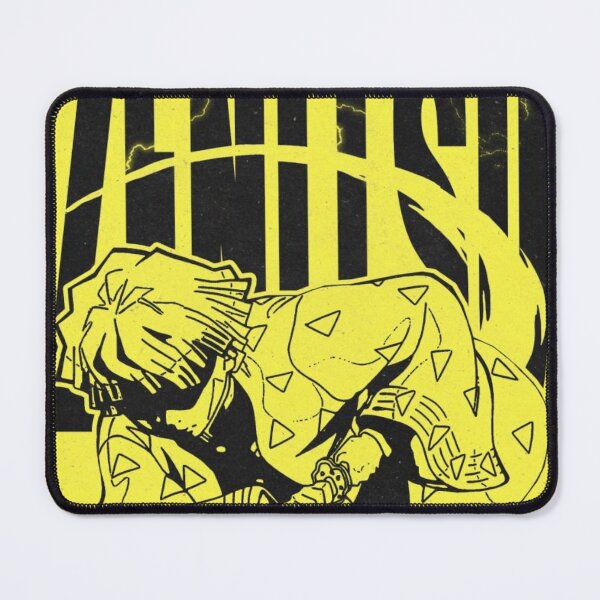 Item preview, Zenitsu Thunder Breathing Anime Poster designed and sold by Adronia.