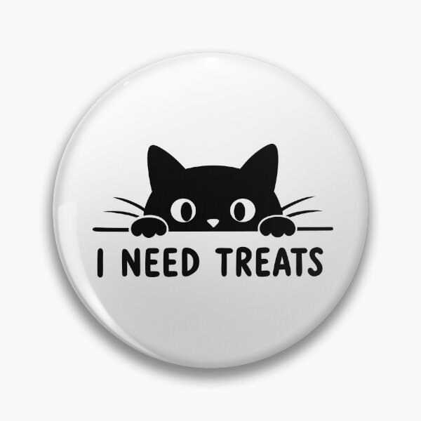 Item preview, I Need Treats – Cute Hungry Cat Design designed and sold by ArtPer-design.