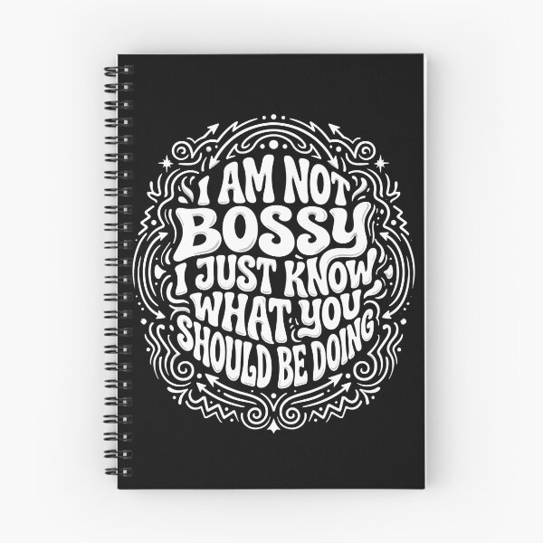 Item preview, I Am Not Bossy I Just Know What You Should Be Doing Confident Leader Humor designed and sold by PopStars1993.