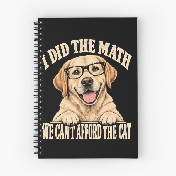 Item preview, Funny Dog Cat Humor I Did the Math designed and sold by anapldv.