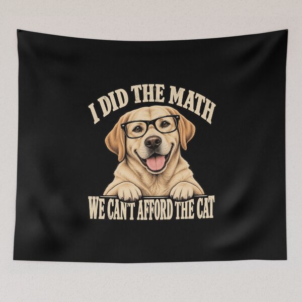 Item preview, Funny Dog Cat Humor I Did the Math designed and sold by anapldv.
