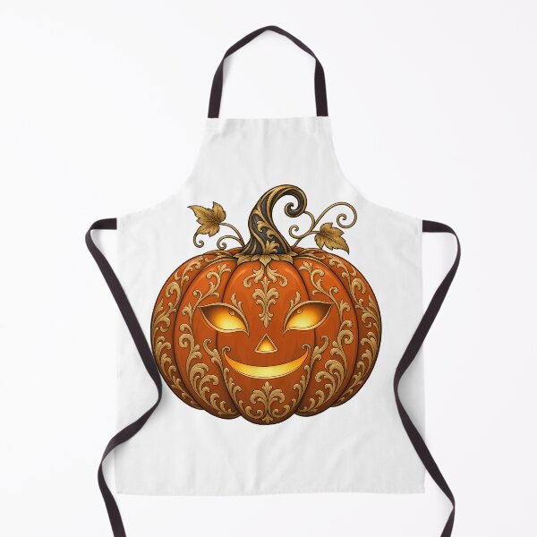 Item preview, Gilded Baroque Jack-o'-Lantern with Gold Filigree designed and sold by bwanaboards.
