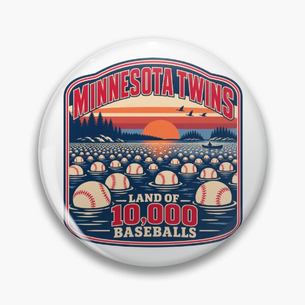 Item preview, Minnesota Twins Land of 10,000 Baseballs designed and sold by Dresut.