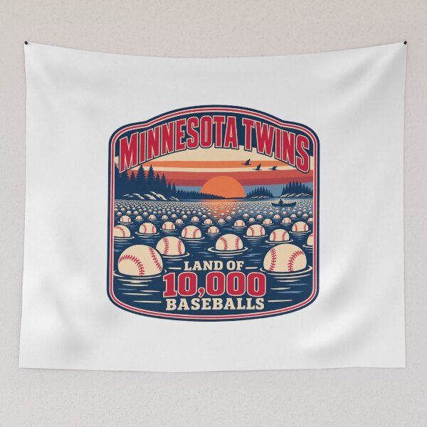 Item preview, Minnesota Twins Land of 10,000 Baseballs designed and sold by Dresut.
