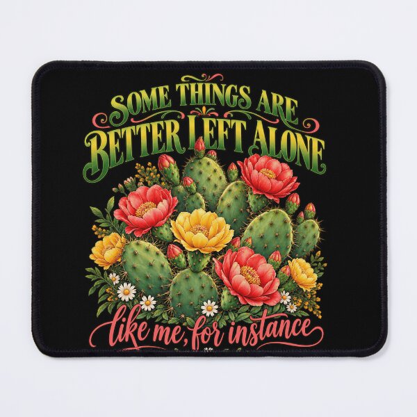 Item preview, Better Left Alone Cactus Introvert designed and sold by anapldv.