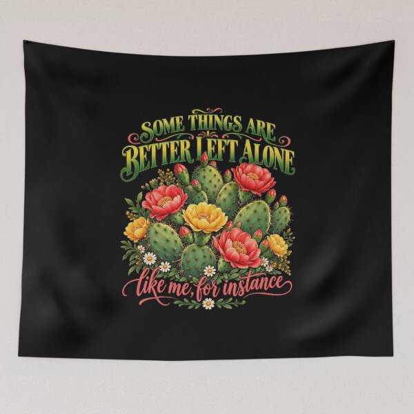 Item preview, Better Left Alone Cactus Introvert designed and sold by anapldv.