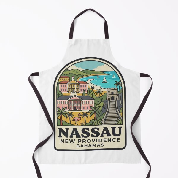 Item preview, Nassau Bahamas Vintage Travel Badge, Parliament Square & Fort Fincastle Souvenir designed and sold by raedattia.