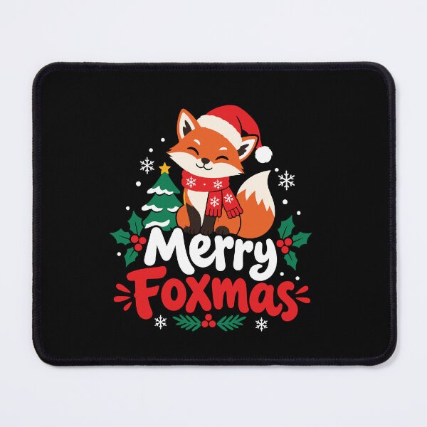 Item preview, Merry Foxmas Christmas Fox Holiday Cute Christmas designed and sold by mraihan.