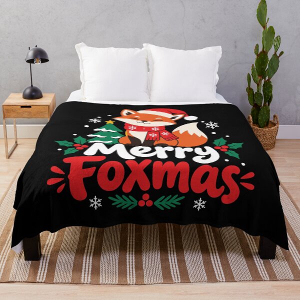 Item preview, Merry Foxmas Christmas Fox Holiday Cute Christmas designed and sold by mraihan.