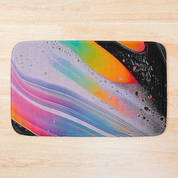 Item preview, Vibrant Rainbow Liquid Marble Art — Psychedelic Abstract Fluid Painting designed and sold by LYAN-STORE.
