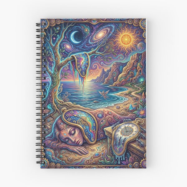 Item preview, Persistence of Memory - Psychedelic Dali Art designed and sold by Lucid Dream Pixel.