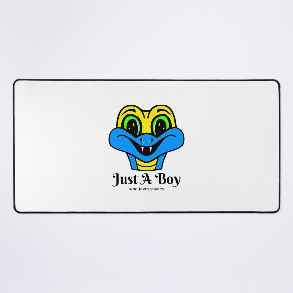 Item preview, Just A Boy Who Loves Snakes designed and sold by Sartoris Art.