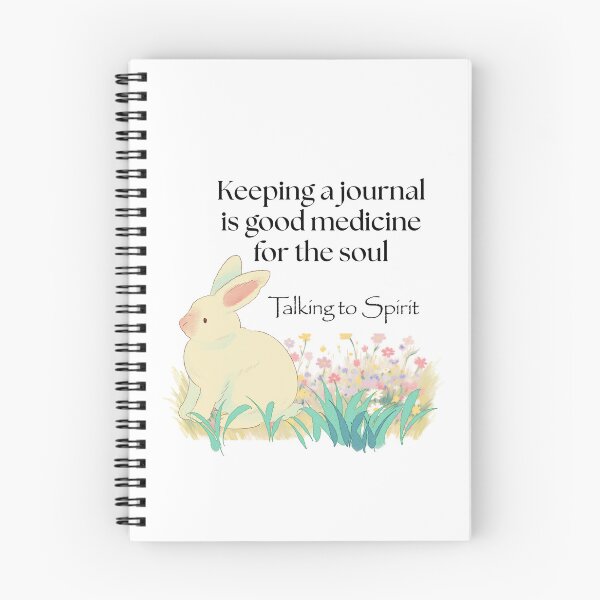 Item preview, Keeping a Journal is Good Medicine for the Soul designed and sold by TalkingToSpirit.