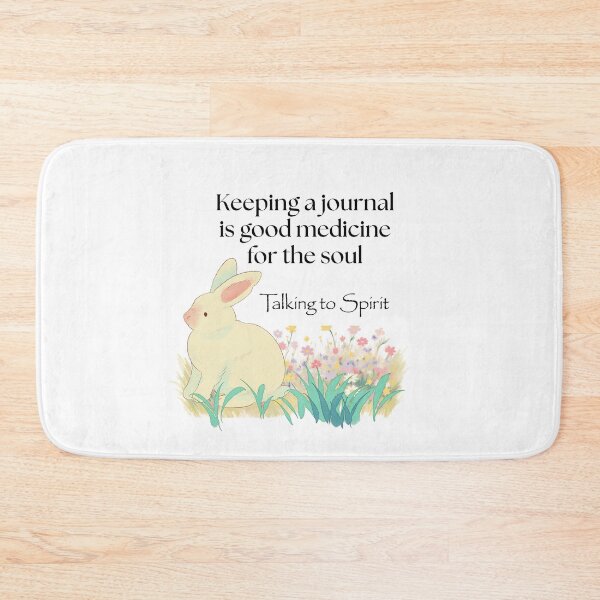 Item preview, Keeping a Journal is Good Medicine for the Soul designed and sold by TalkingToSpirit.