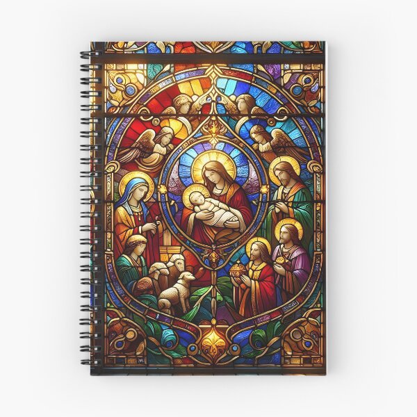 Item preview, Holy Night Stained Glass designed and sold by Sybille-Yates.