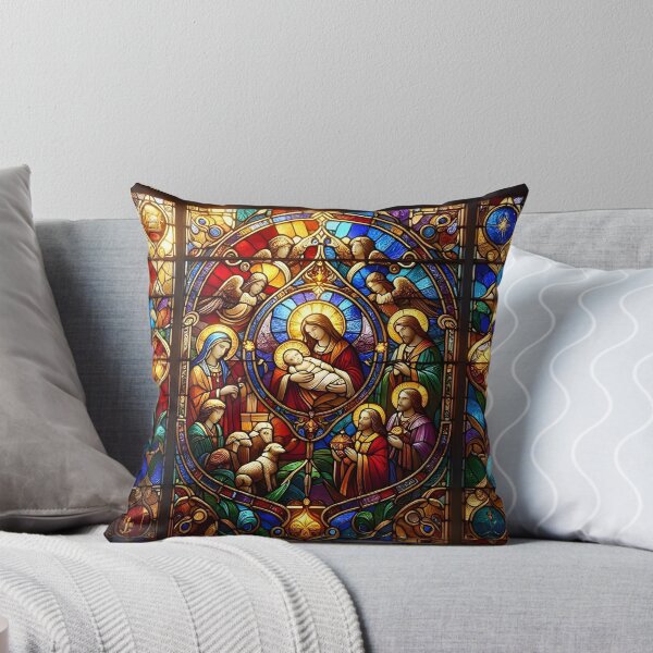 Item preview, Holy Night Stained Glass designed and sold by Sybille-Yates.