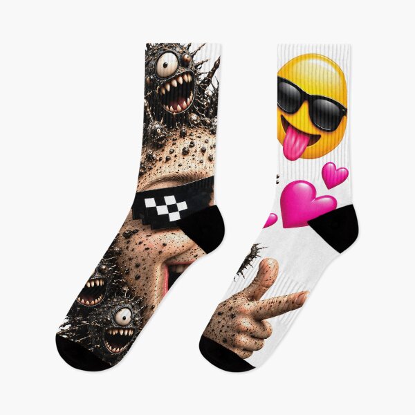 Item preview, Los monstruos de la fiesta se encuentran con los emoticonos designed and sold by videodroom.