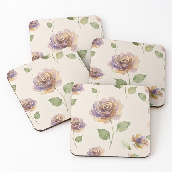 Item preview, Sunlit Wildflower & Rose Bouquet Pattern designed and sold by wissal.studio.