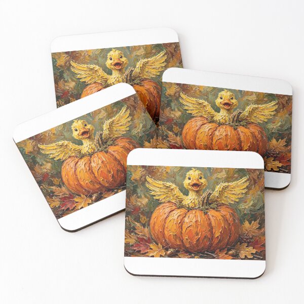 Item preview, Happy fall ducklings  designed and sold by Tonyasartprints.