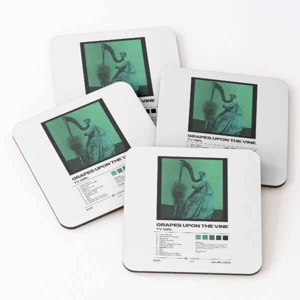 Item preview, Grapes Upon the Vine by TV Girl - Tracklist Art designed and sold by FourthWall Prints.