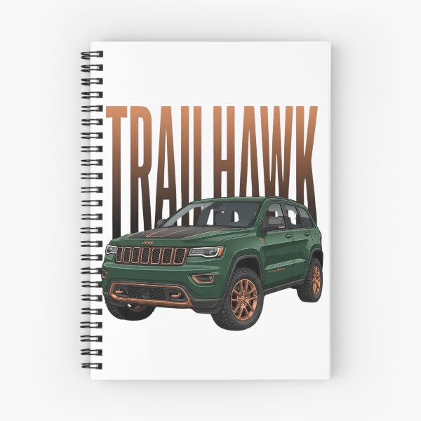 Artikelvorschau, Jeep Grand Cherokee Trailhawk 4x4 Offroad-SUV Green Adventure Art entworfen und verkauft von Motorline44.