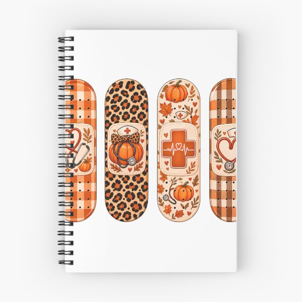 Item preview, Fall Nurse Bandage Pumpkin Leopard Medical Art designed and sold by VGAfanatic.