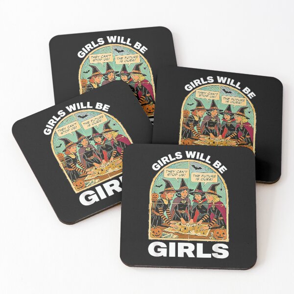 Item preview, Girls Will Be Girls Funny Witch Cigarette Tarot Card designed and sold by Byhergawaa.